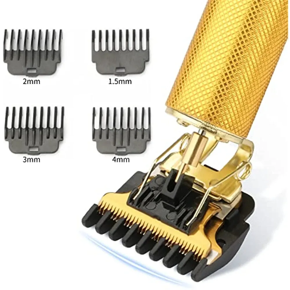 Tondeuse à cheveux électrique rechargeable Vintage T9 pour homme, rasoir professionnel de barbier 2
