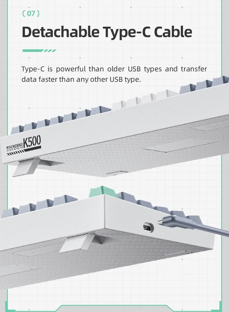 Câble Type-C détachable