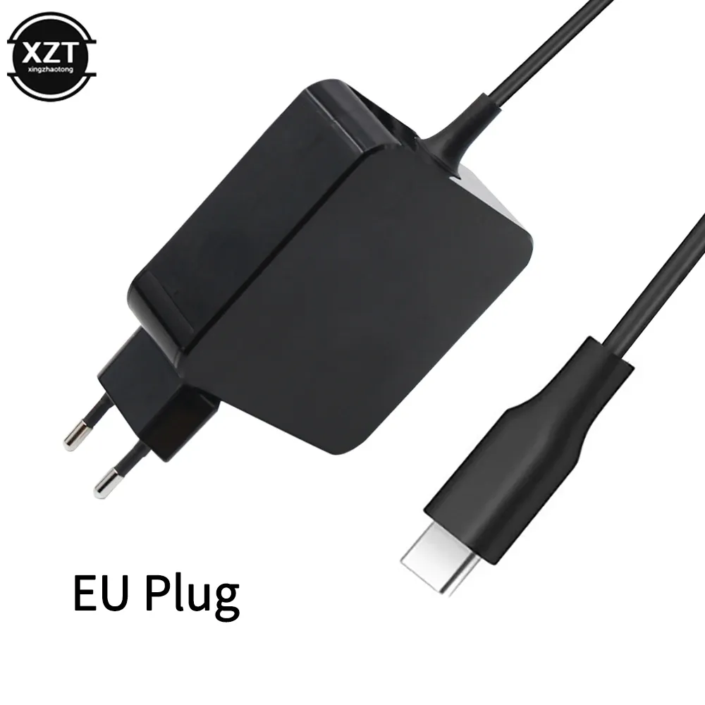 Chargeur USB-C 65 W (max 60 W / 45 W) pour ordinateur portable, adaptateur secteur compatible MacBook, ASUS ZenBook, Lenovo, Dell, Xiaomi, HP et Sony 7