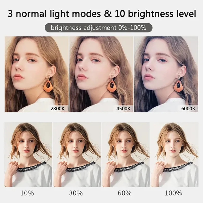 Éclairage LED doux pour photo et vidéo