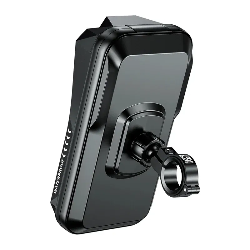 Support de téléphone étanche et réglable pour moto et vélo, fixation universelle antichute pour guidon 8