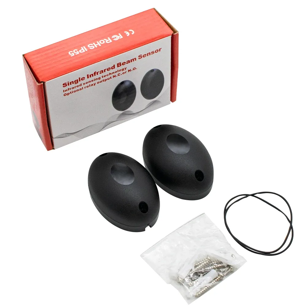 Cellule photoélectrique à faisceau infrarouge pour portes automatiques, 12-24 V AC/DC, portée 15 m, IP55 2