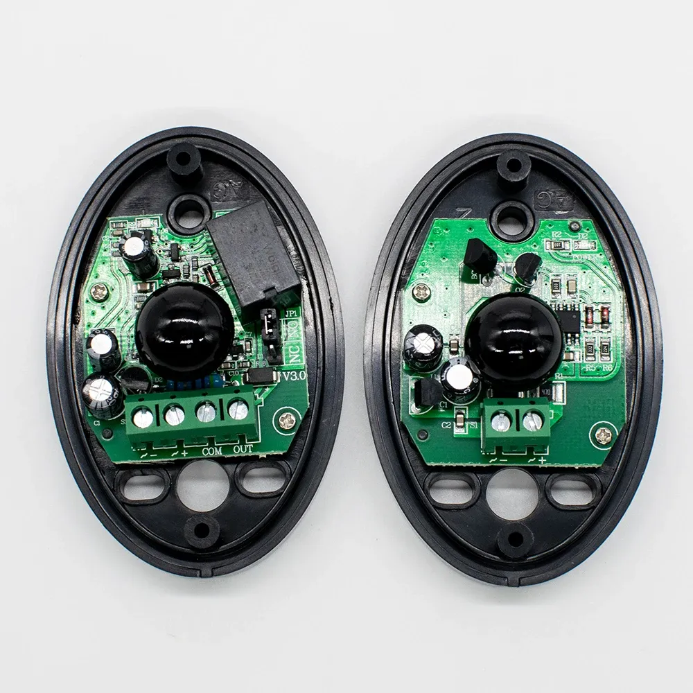 Cellule photoélectrique à faisceau infrarouge pour portes automatiques, 12-24 V AC/DC, portée 15 m, IP55 5