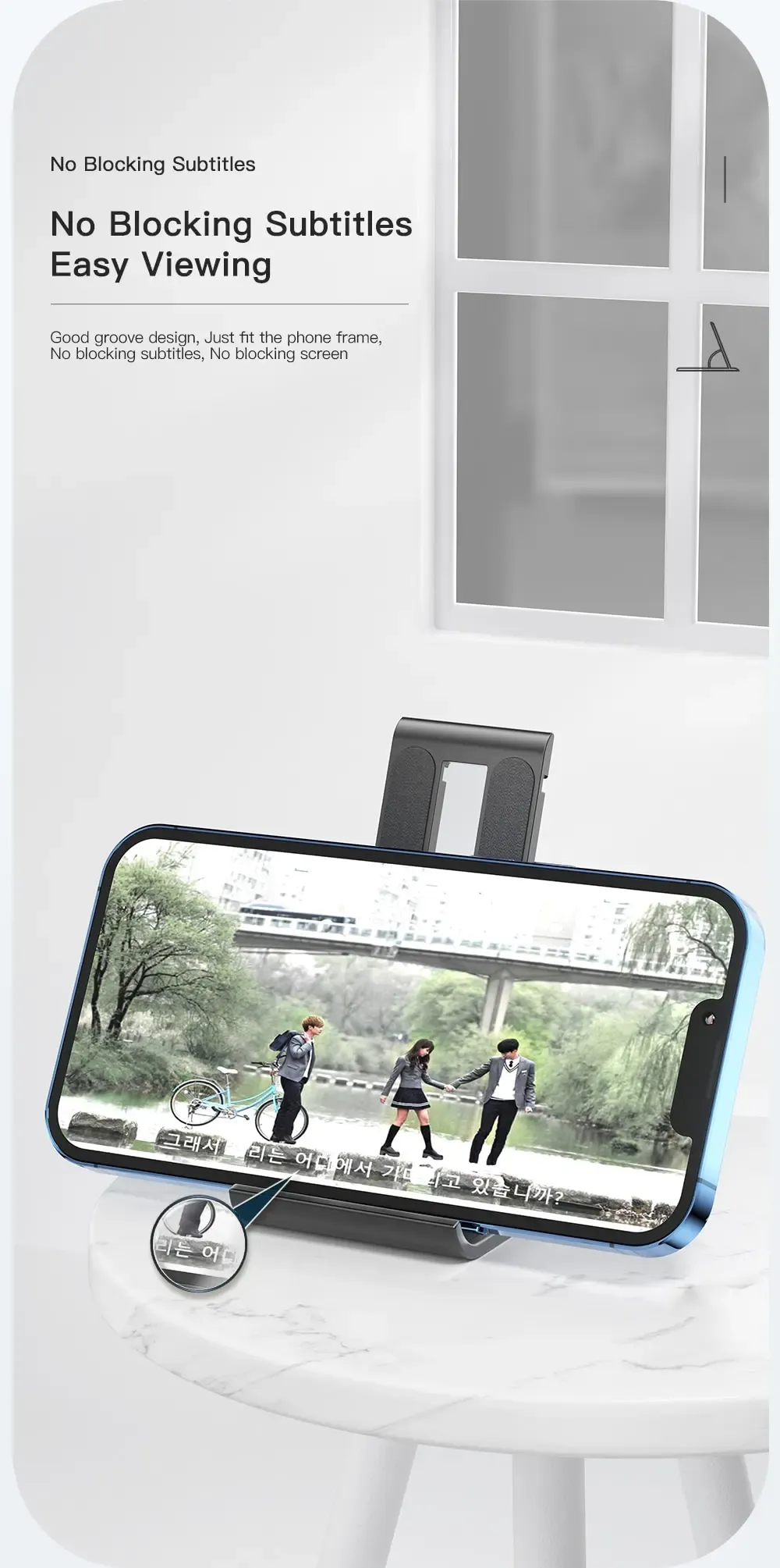Support de bureau portable Essager, vue 2