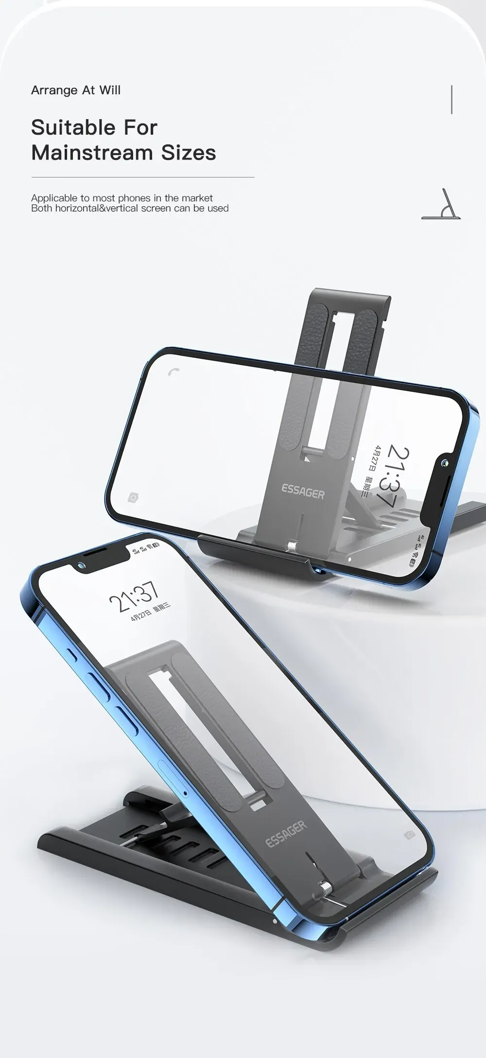 Support de bureau portable Essager, vue 10