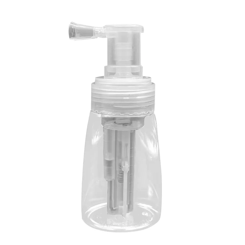 Flacon pulvérisateur de poudre, détails pratiques