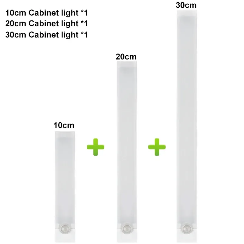 Lampe LED sous-meuble avec détecteur de mouvement, veilleuse rechargeable par USB et fixation magnétique pour chevet, armoire et escalier 13
