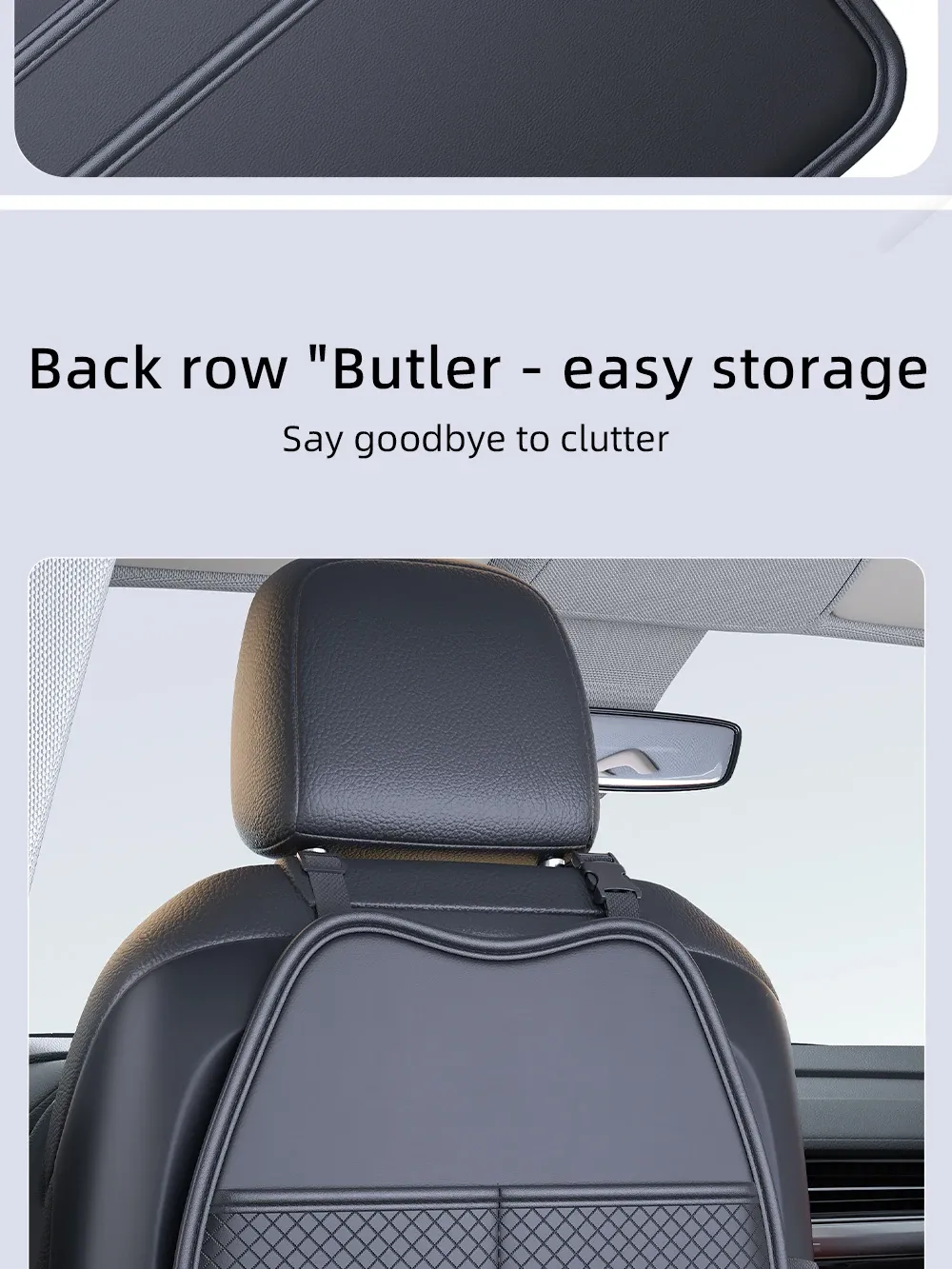 Housse de protection pour siège auto, style intérieur