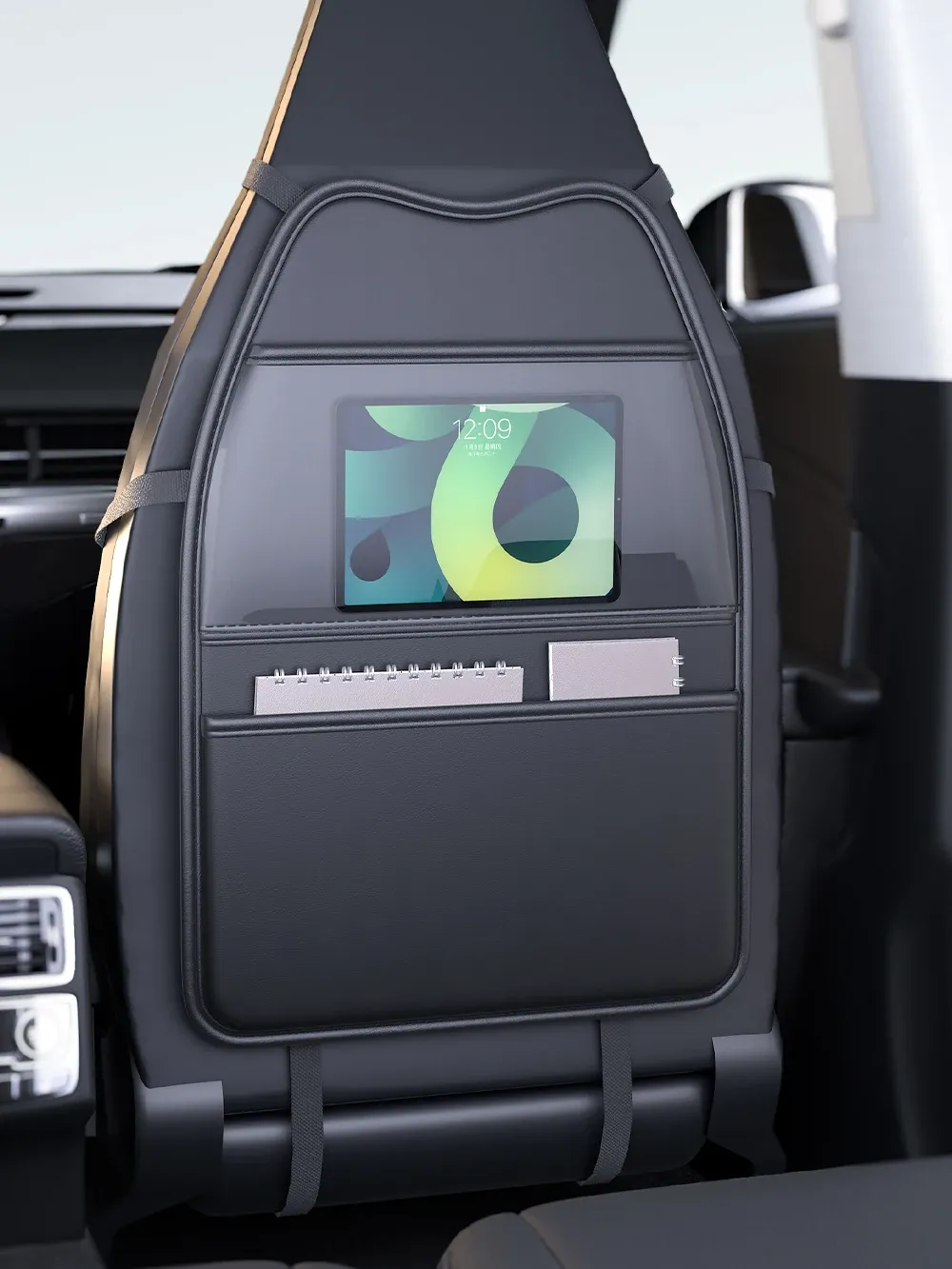 Housse de protection pour siège auto, poches de rangement