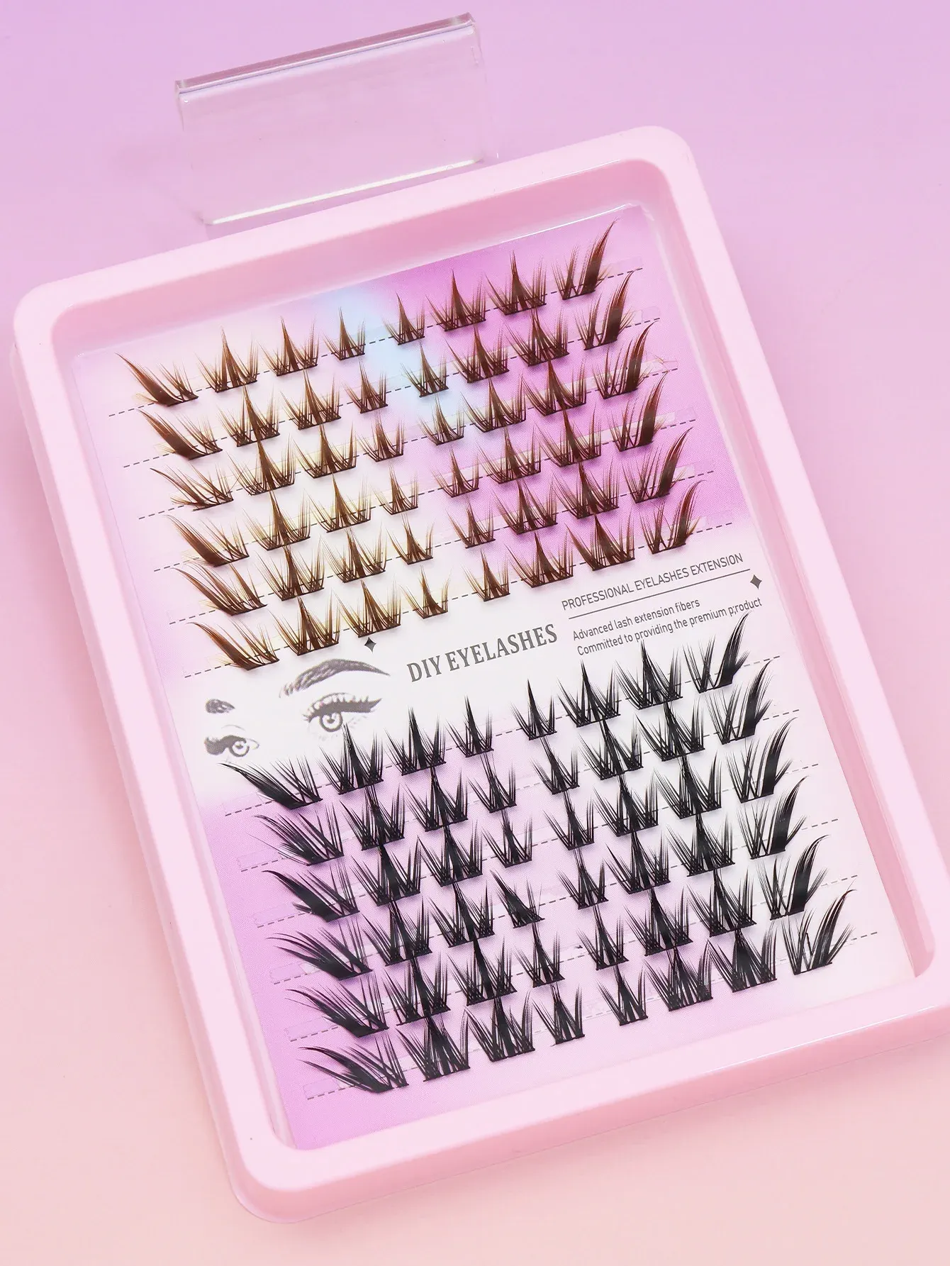 Extensions de cils Ayr, look naturel