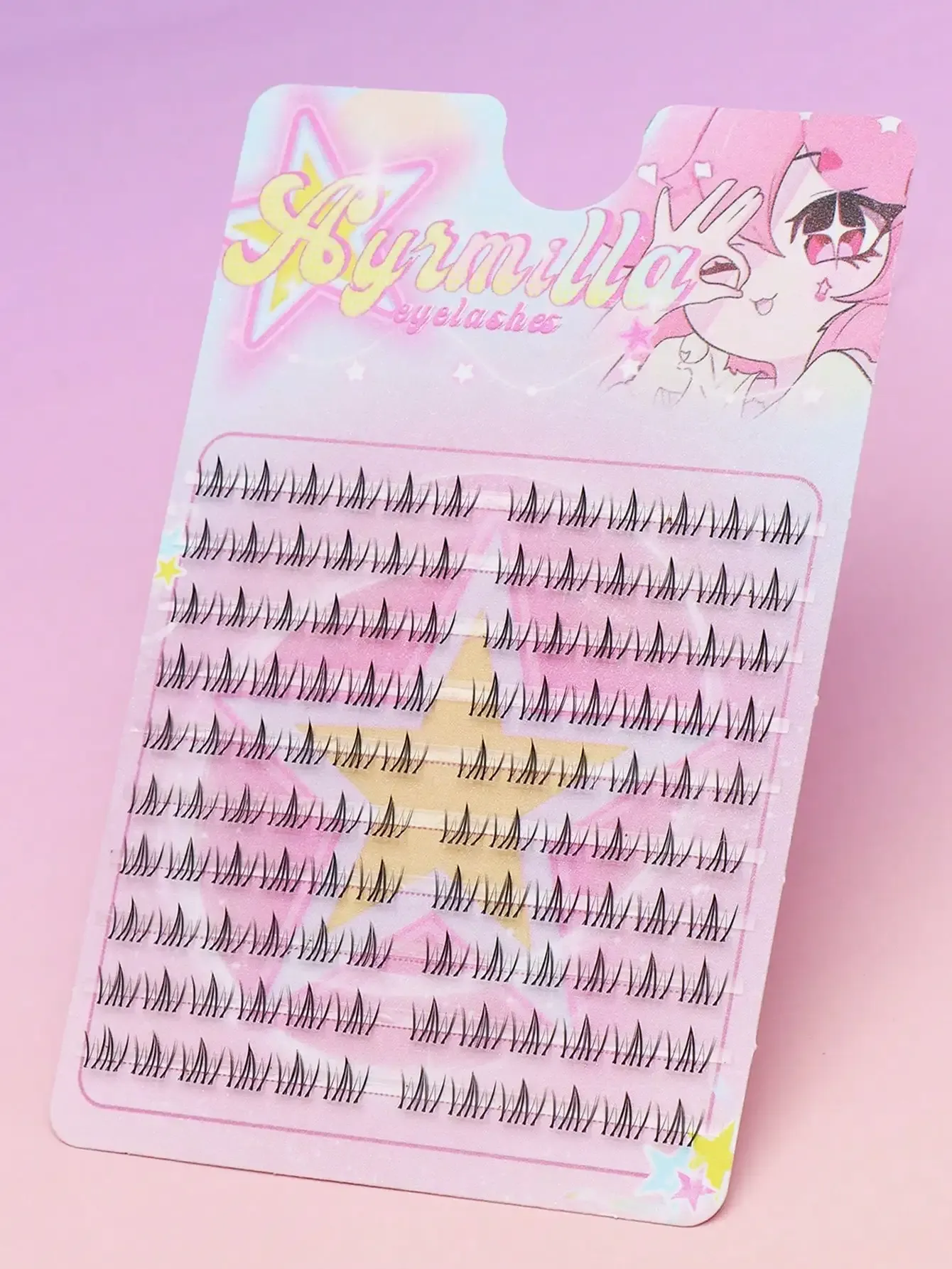 Extensions de cils Ayr, look créatif