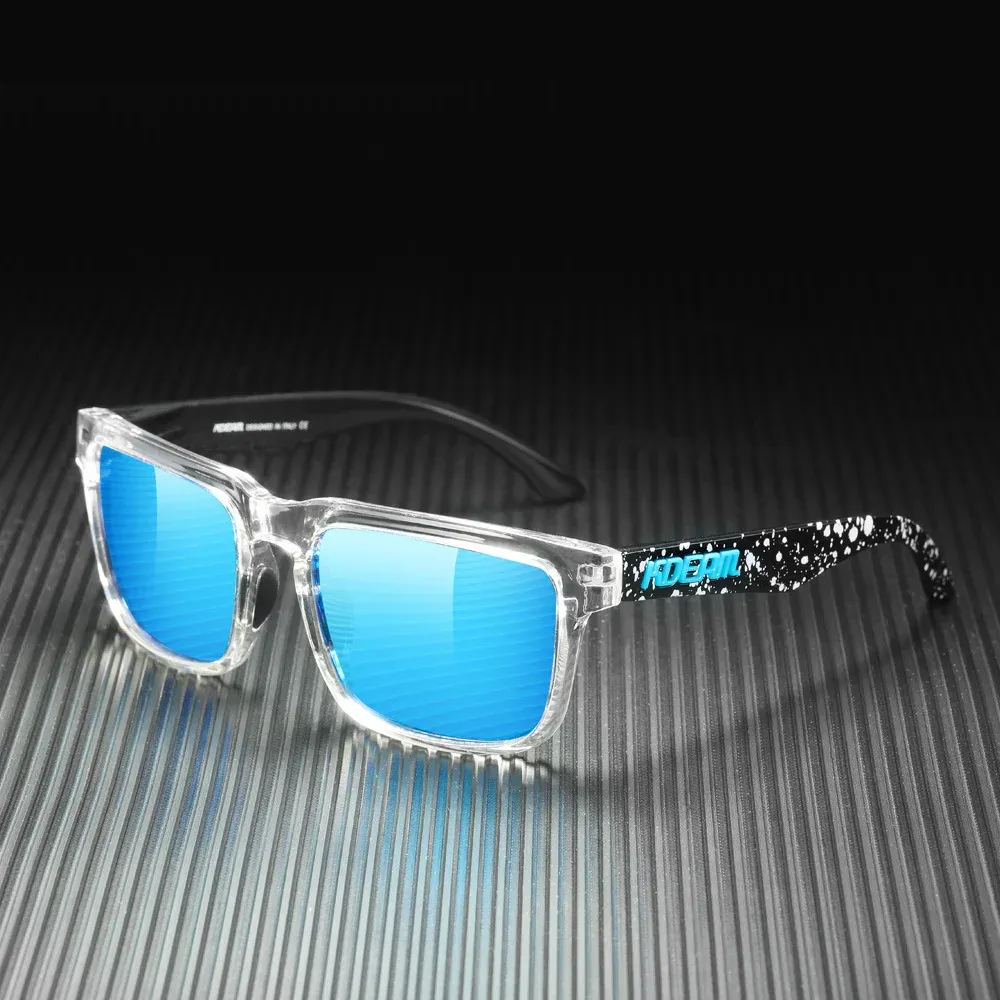 Lunettes KDEAM, look sportif
