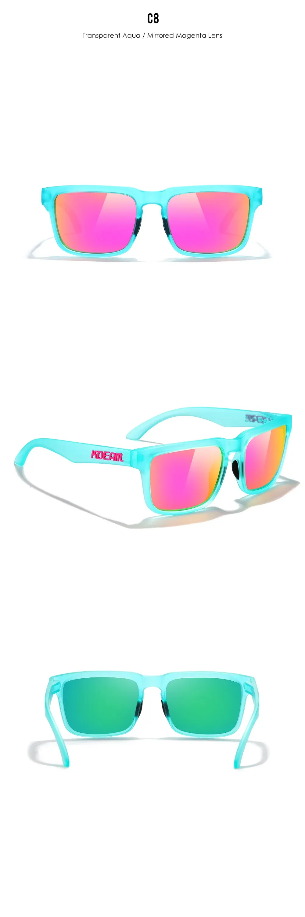 Lunettes KDEAM, look lifestyle