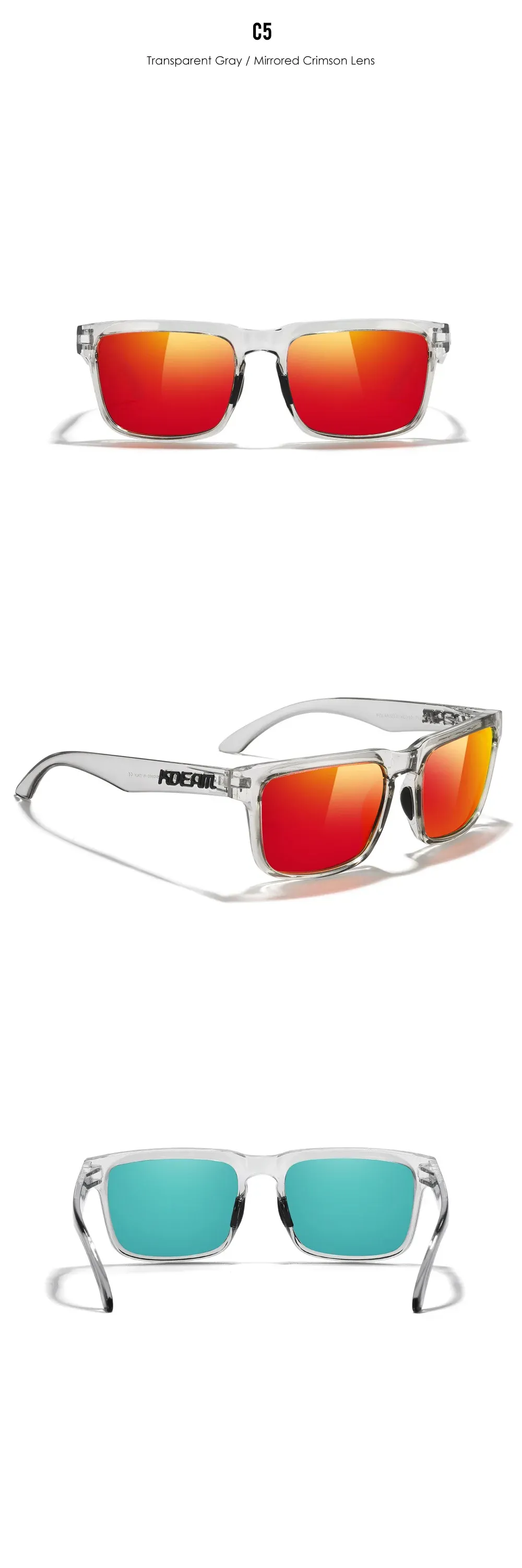 Lunettes KDEAM, look élégant