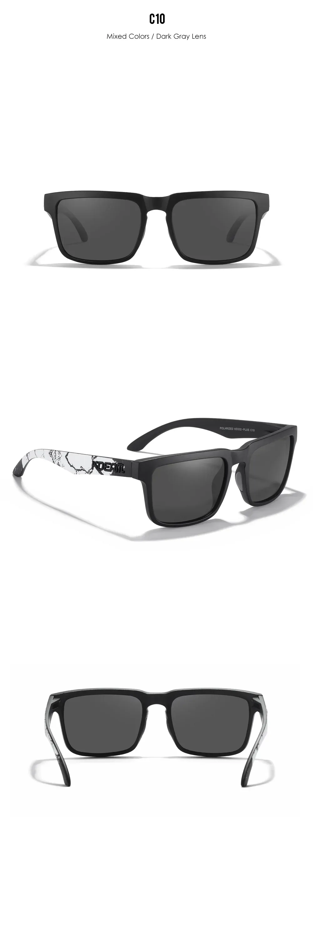 Lunettes KDEAM, look tendance