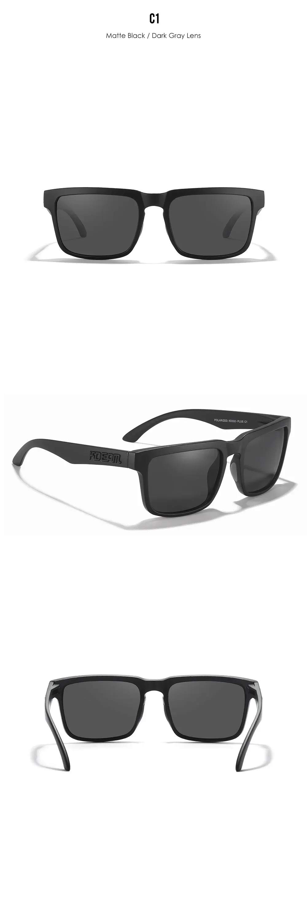 Lunettes KDEAM, vue détaillée
