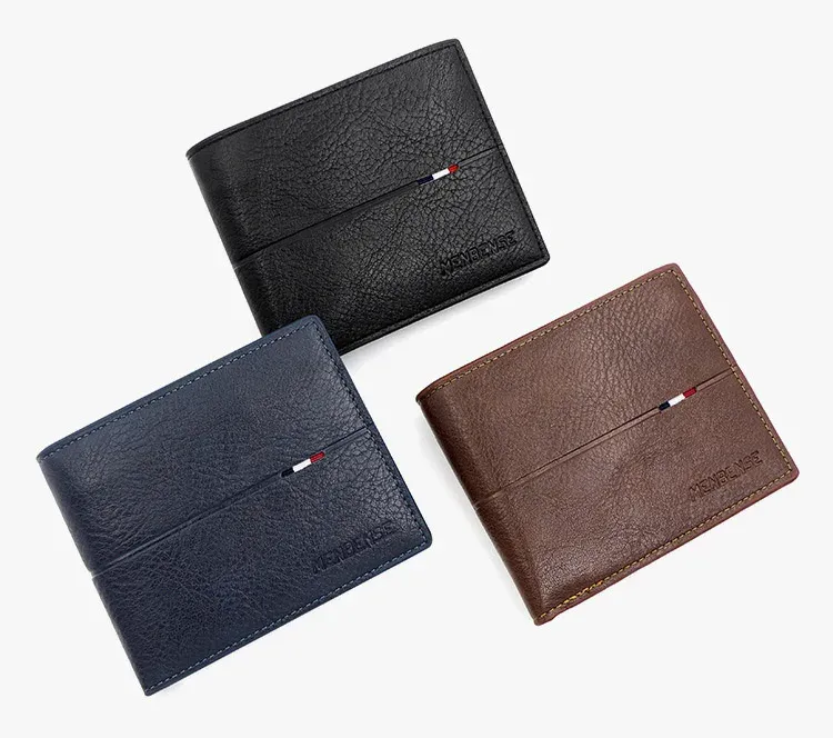 Portefeuille homme, détail de la silhouette