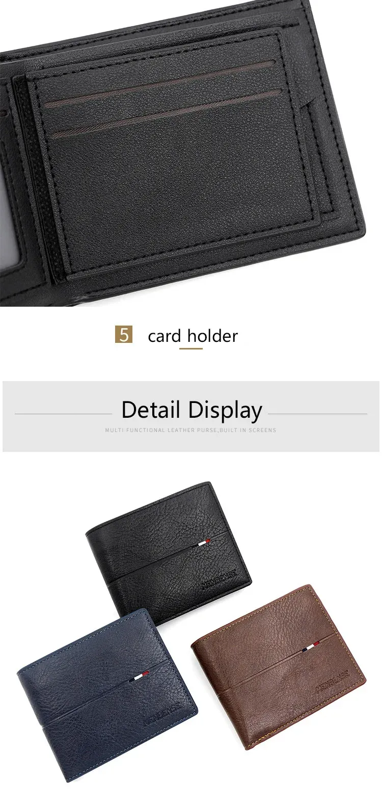 Portefeuille homme, usage quotidien