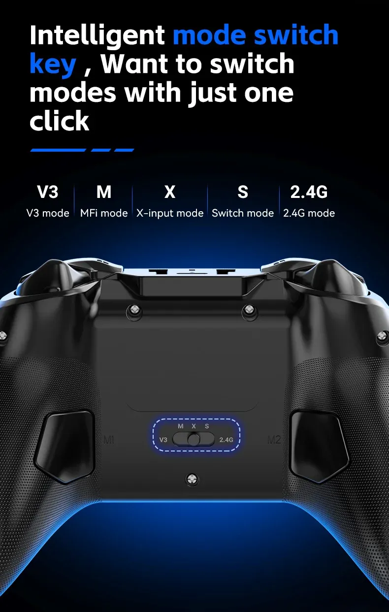 Manette G6 en utilisation