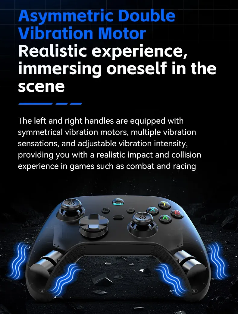 Manette G6 en utilisation