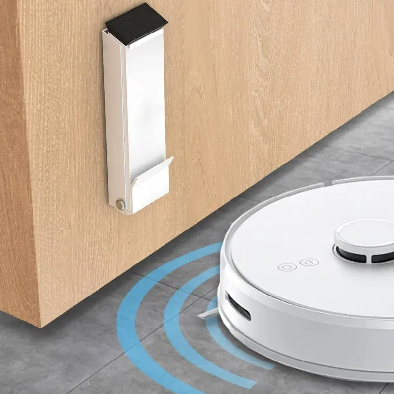 Butée de porte pliante en acier inoxydable à embout en caoutchouc anti-usure 4