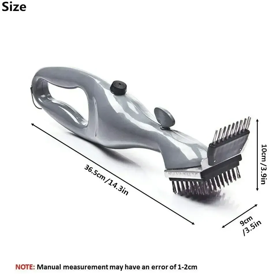 Brosse à grill vapeur, ambiance extérieure
