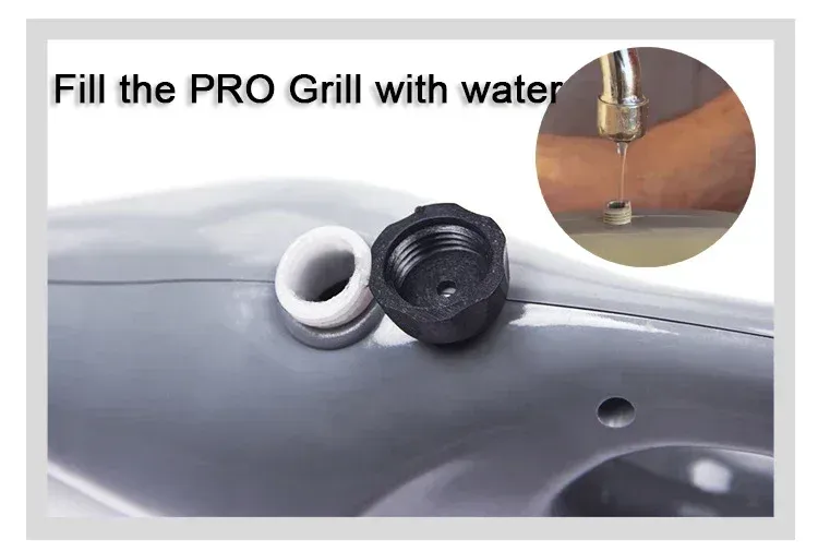 Brosse à grill vapeur, ergonomie