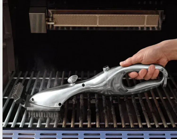 Brosse à grill vapeur, vue d'ensemble