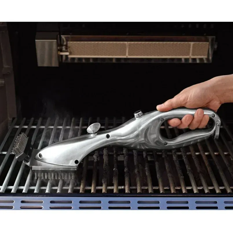 Brosse à grill vapeur, détail complémentaire