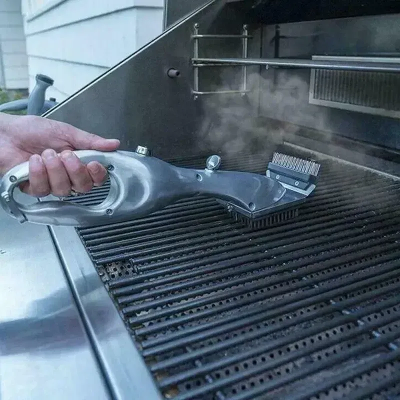 Brosse à grill vapeur, lifestyle