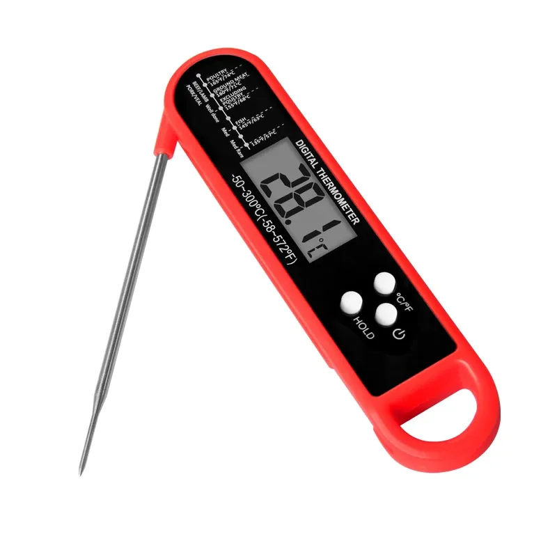 Thermomètre à viande numérique, finition soignée