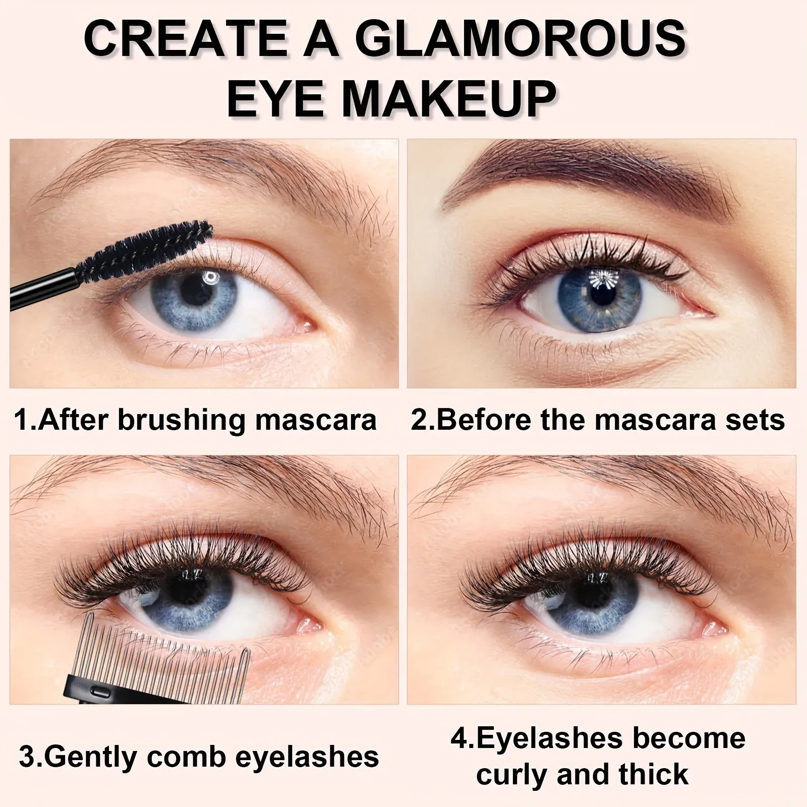 Ensemble de maquillage des yeux complet