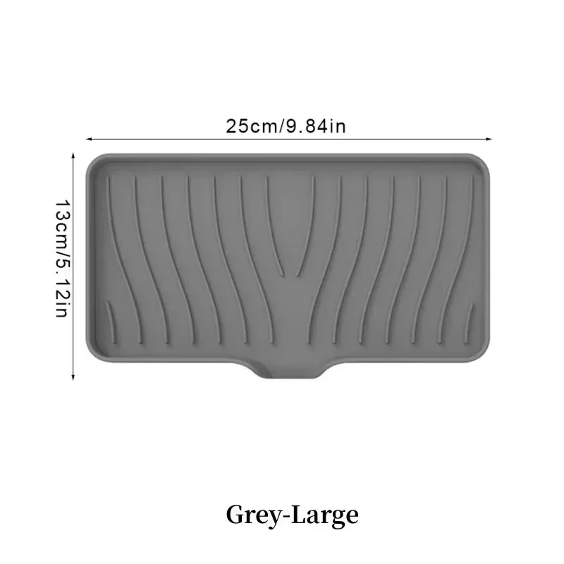 Porte-savon de salle de bain en silicone, porte-éponge pour évier de cuisine, support d'éponge et de savon pour douche, porte-savon en caoutchouc avec égouttoir 8