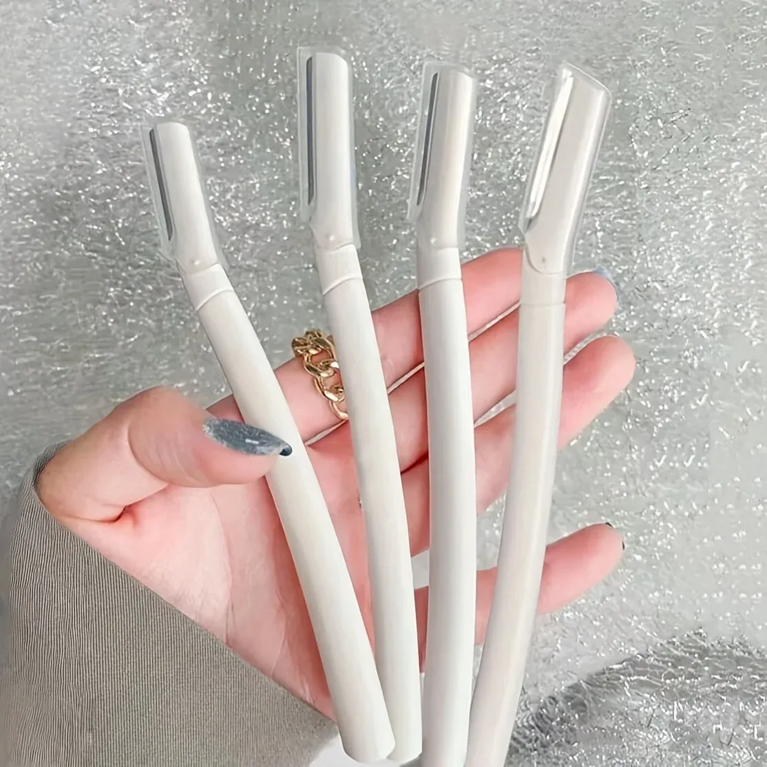 Ensemble tondeuse à sourcils et rasoir de sécurité 4 pièces