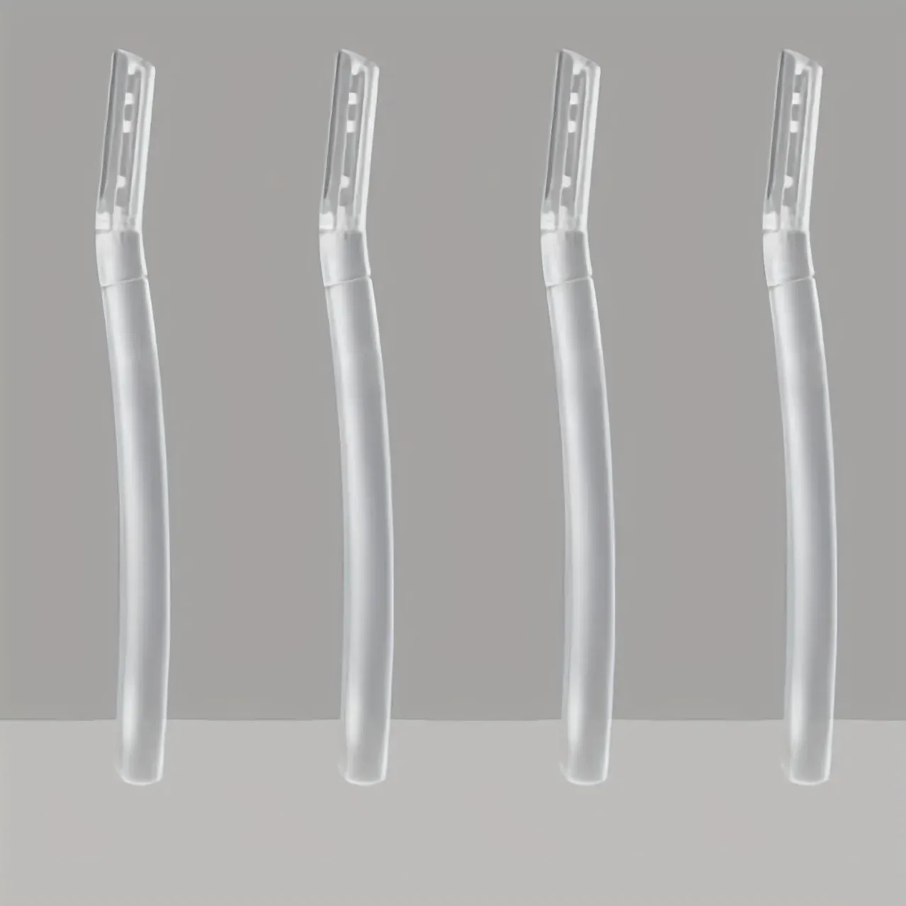 Ensemble tondeuse à sourcils et rasoir de sécurité 4 pièces – Outil de dermaplanage à long manche pour le visage et le corps 7