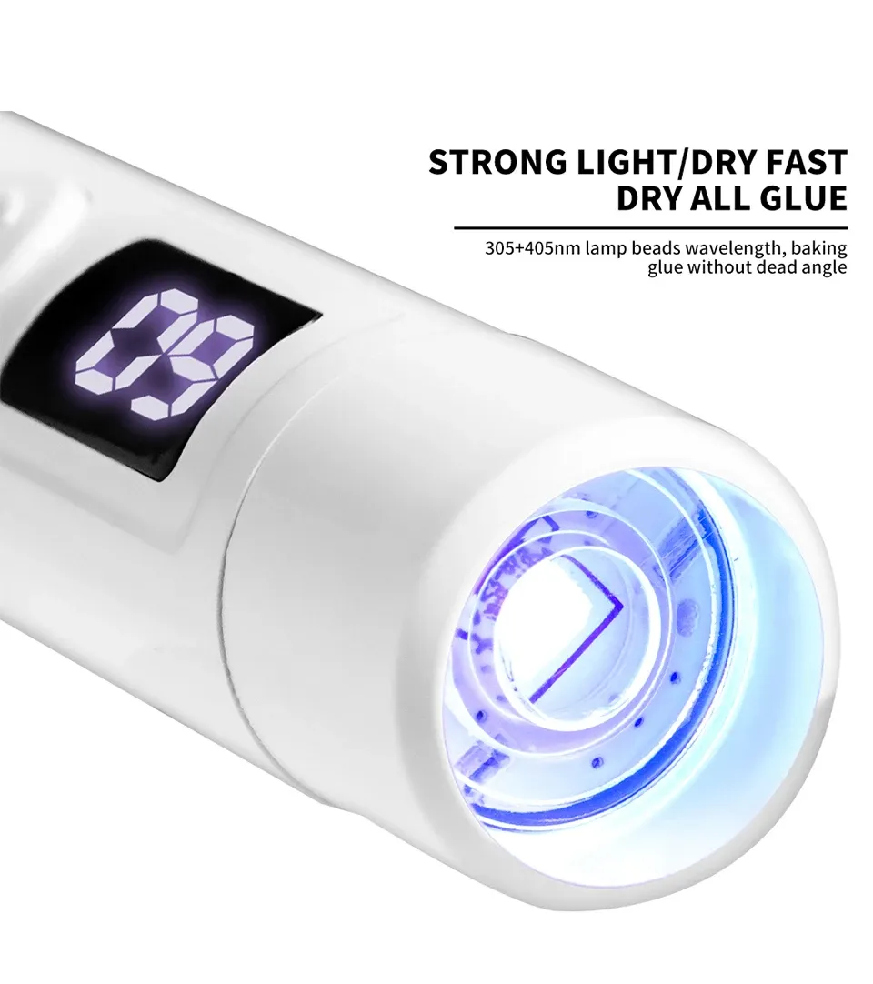 Lampe UV LED en situation d'utilisation