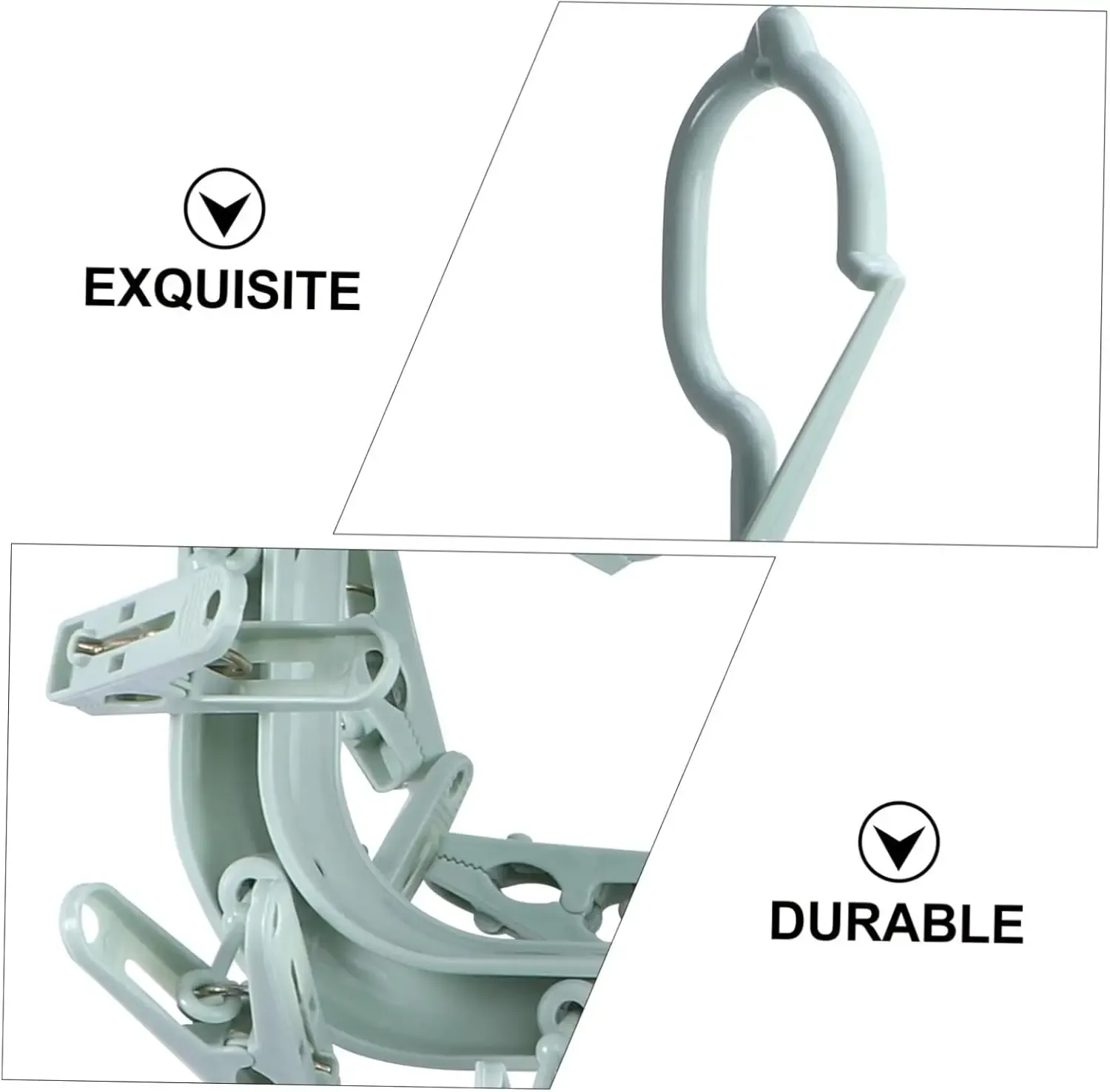 Détail du séchoir à linge pliable