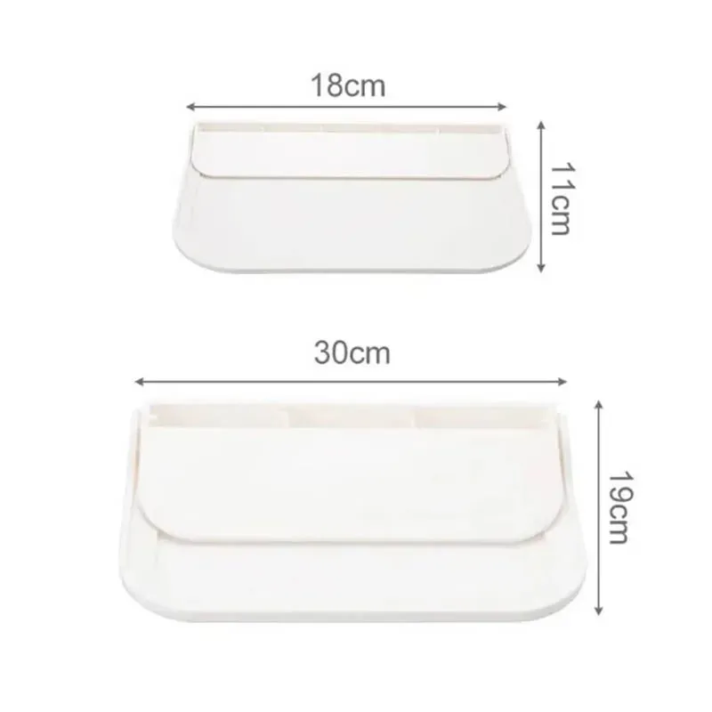 Étagère murale pliable sans perçage pour salle de bain, toilettes, cuisine et chevet, idéale pour le rangement du téléphone et du routeur Wifi 6
