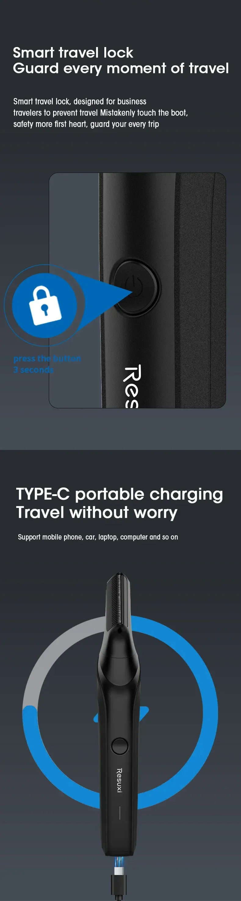 Tondeuse électrique pour hommes, autonomie et recharge
