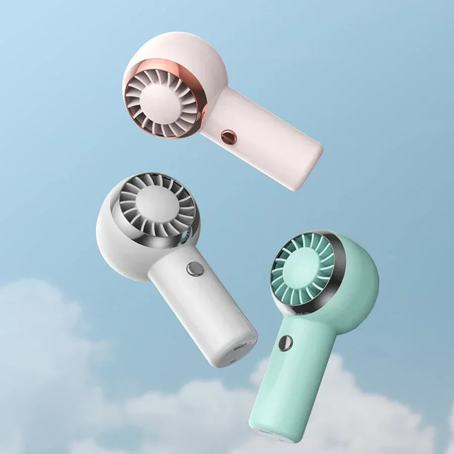Ventilateur portable ultra-léger 2026 de 60 g, mini ventilateur de poche rechargeable pour voyage et shopping 6