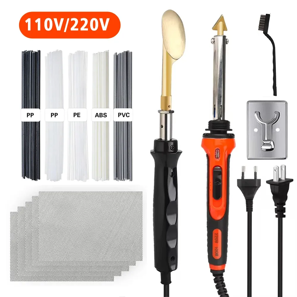 Kit de soudage plastique 50 W/100 W à température contrôlée pour la réparation de pare-chocs automobiles - Image 1