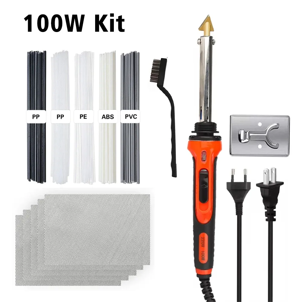 Kit de soudage plastique 50 W/100 W à température contrôlée pour la réparation de pare-chocs automobiles 7