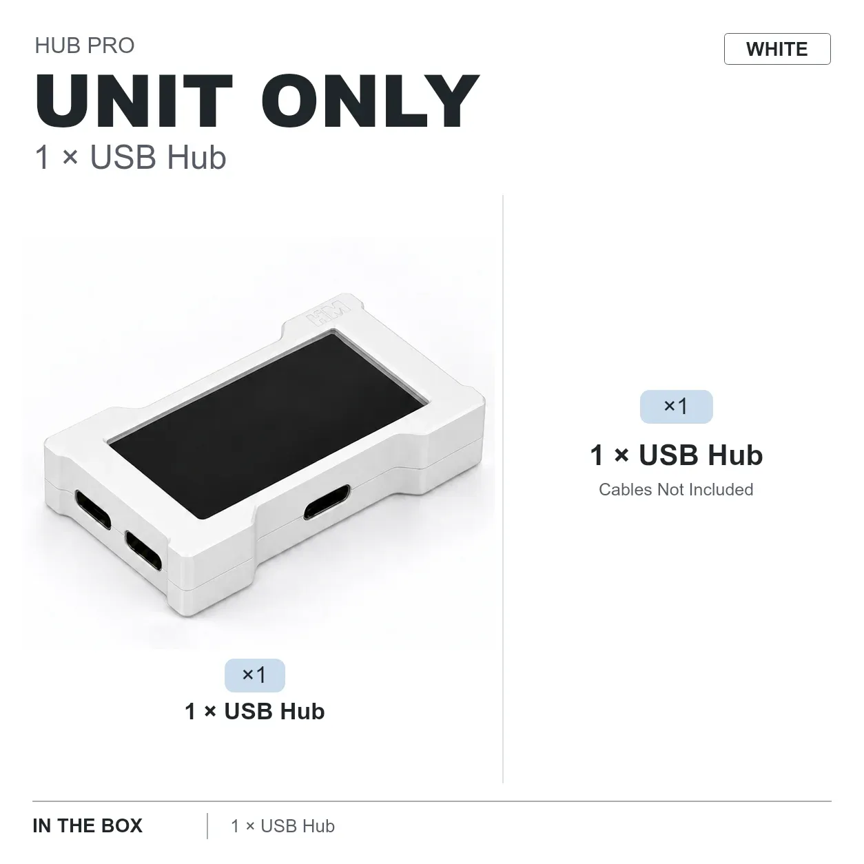 HMLAB ZNEO Hub USB pour gaming – 2 à 3 ports, 8 000 Hz, alimentation indépendante, avec écran, pour un setup de bureau gaming 15