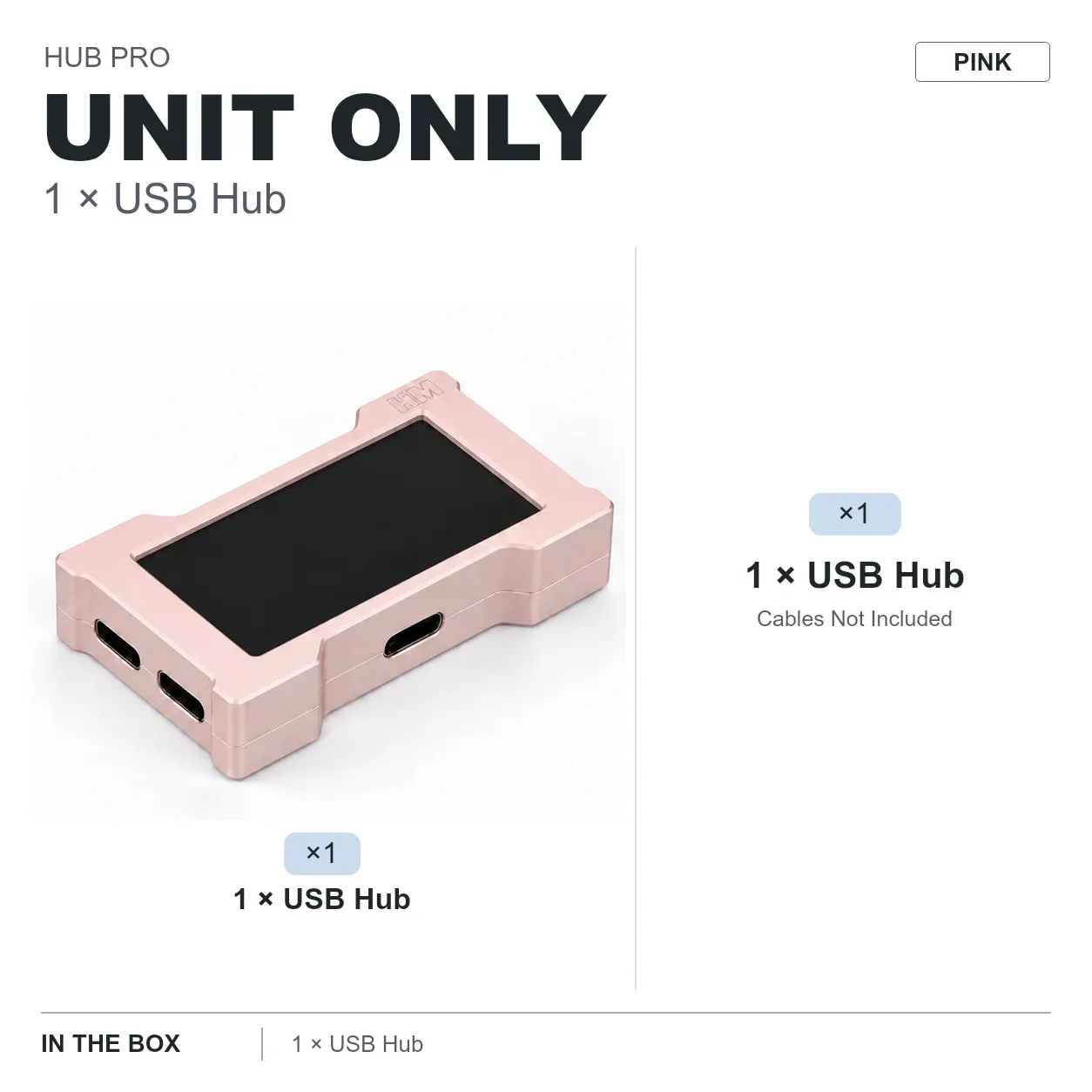 HMLAB ZNEO Hub USB pour gaming – 2 à 3 ports, 8 000 Hz, alimentation indépendante, avec écran, pour un setup de bureau gaming 12
