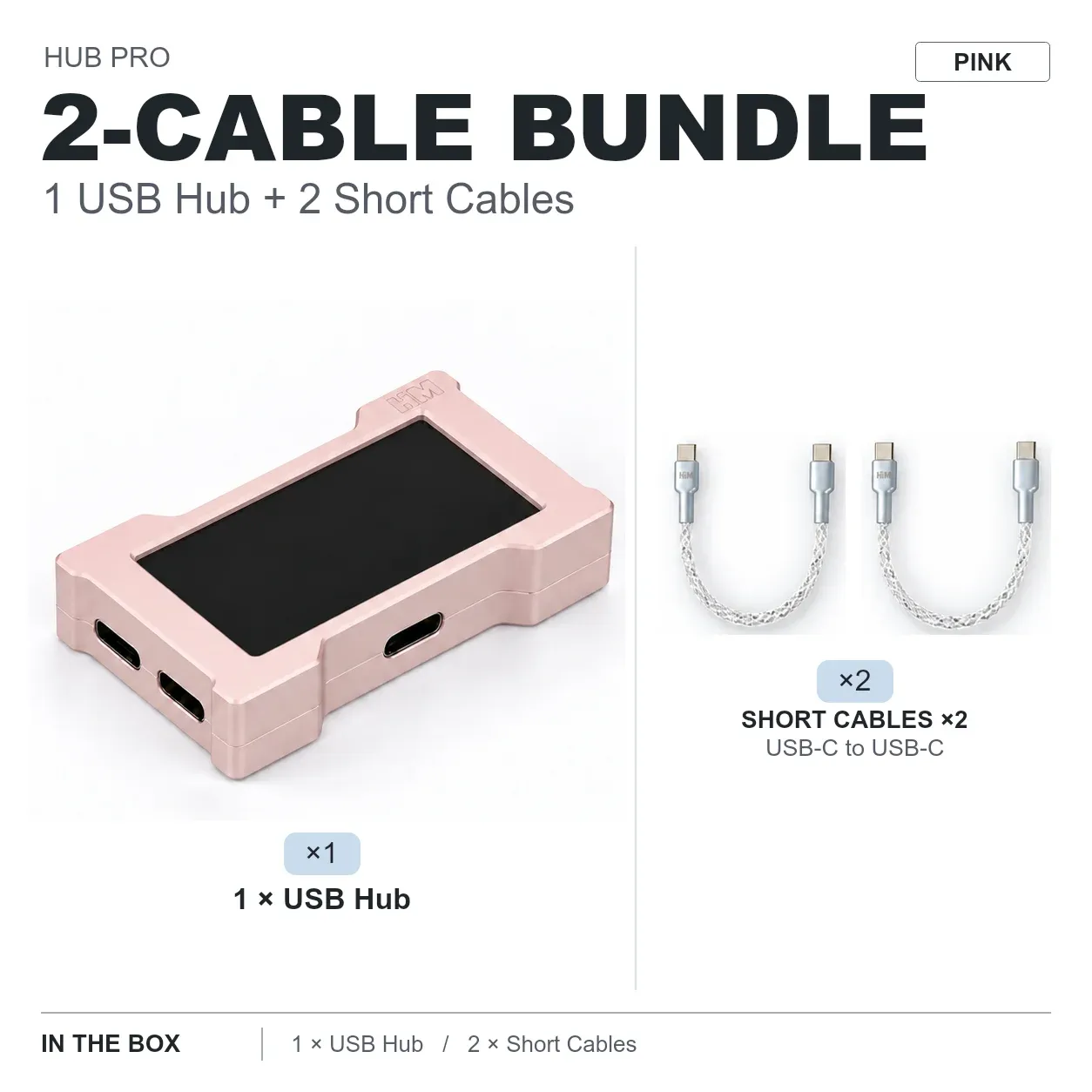 HMLAB ZNEO Hub USB pour gaming – 2 à 3 ports, 8 000 Hz, alimentation indépendante, avec écran, pour un setup de bureau gaming 20