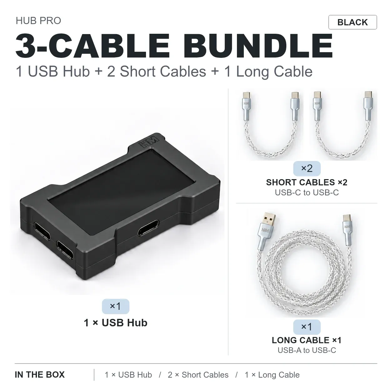 HMLAB ZNEO Hub USB pour gaming – 2 à 3 ports, 8 000 Hz, alimentation indépendante, avec écran, pour un setup de bureau gaming 9