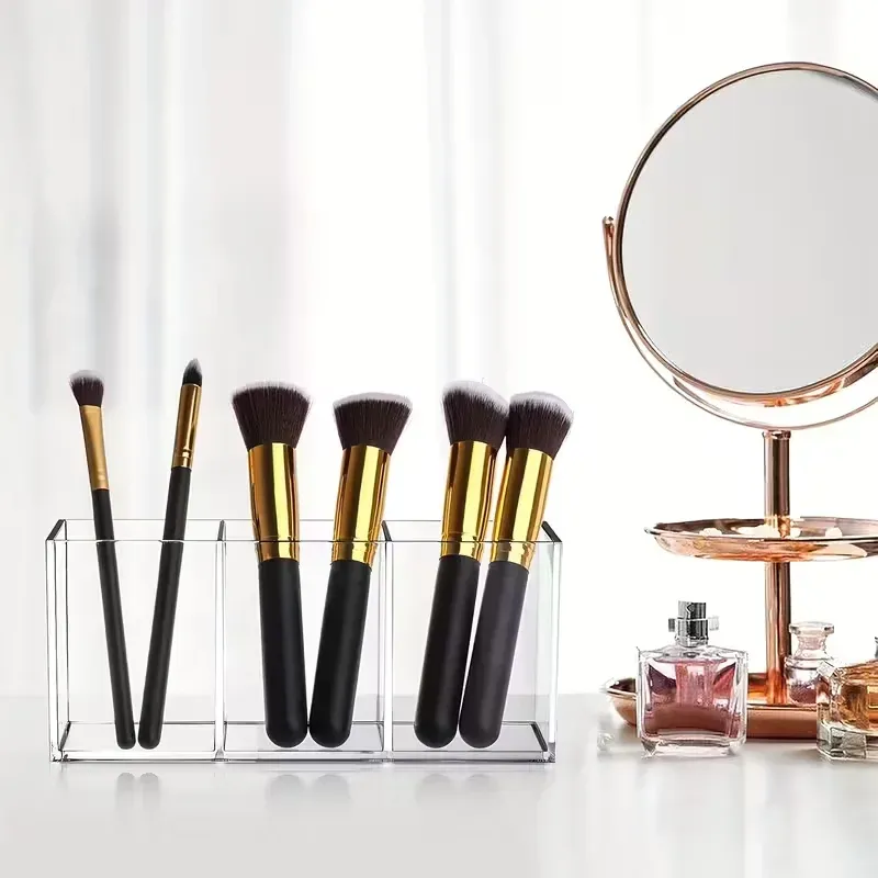 Organisateur de pinceaux de maquillage élégant