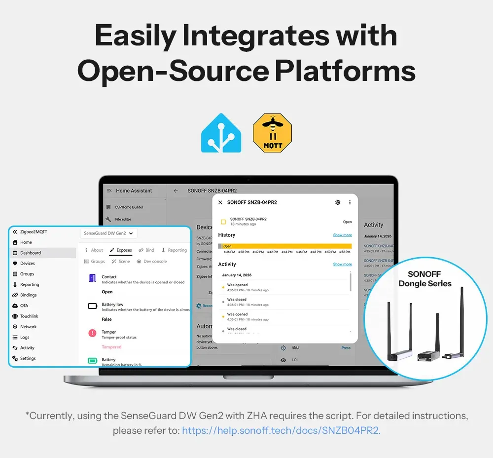 Intégration open source Home Assistant