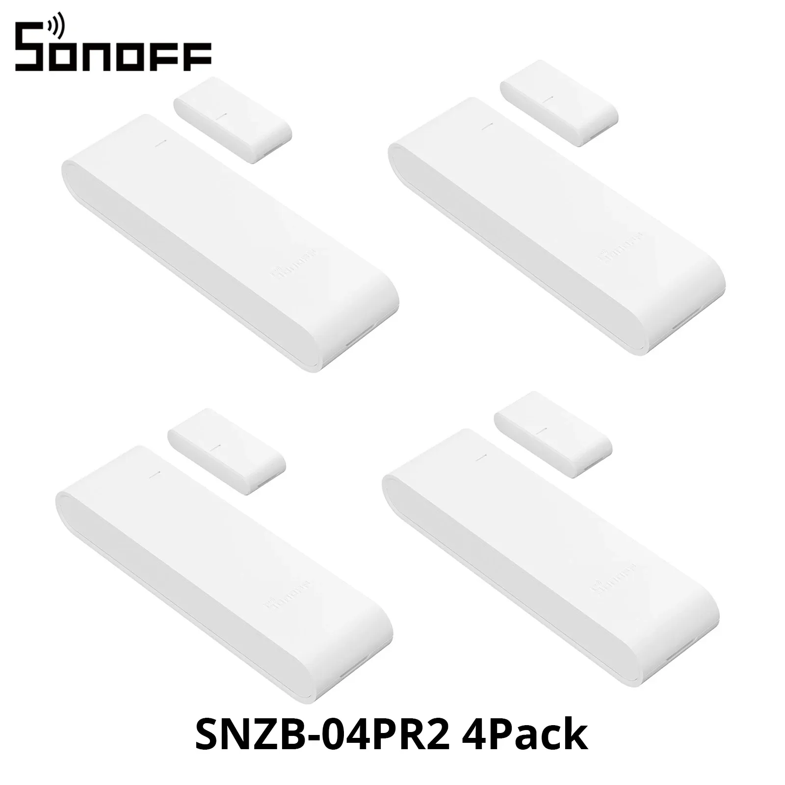 SONOFF SNZB-04PR2 SenseGuard DW Gen2 Capteur de porte/fenêtre Zigbee, sécurité active avec alertes d'effraction, surveillance via application et ZBBridge-P 7