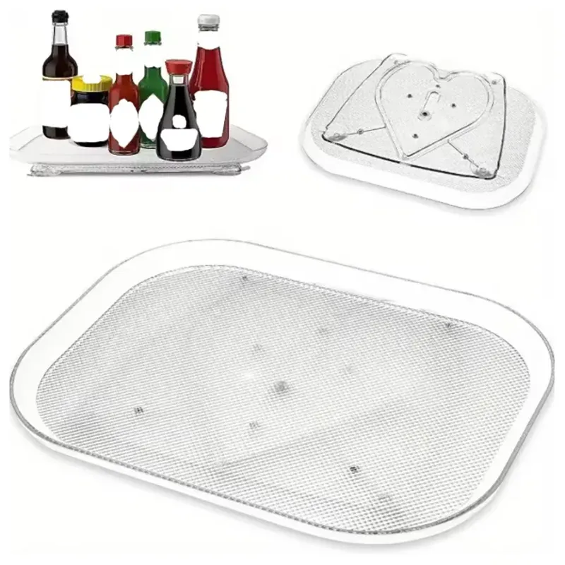 Plateau de rangement rotatif pour cuisine